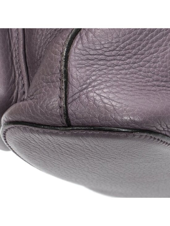 Gucci Bamboo Backpack Tassel Purple Calfskin Leather main image 7